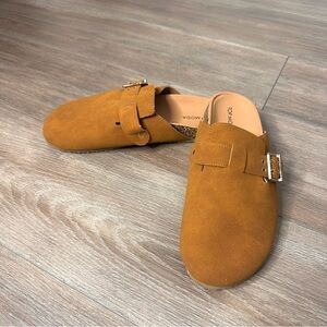 Top Moda Brown suede shoes